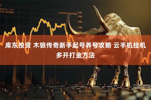 库东投资 木狼传奇新手起号养号攻略 云手机挂机多开打金方法